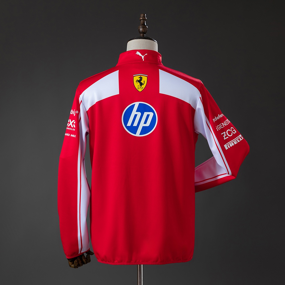Scuderia Ferrari 2026 Red Full-Zip Jacket Foto 2