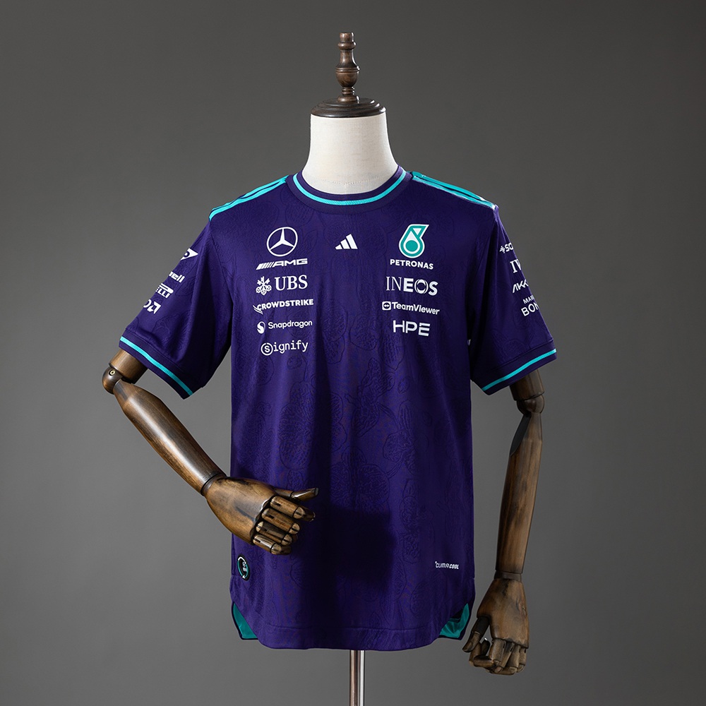 Mercedes-AMG Petronas F1 2026 player version Purple T-shirt