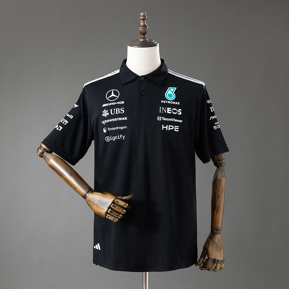 Mercedes-AMG Petronas F1 2026 Black Polo