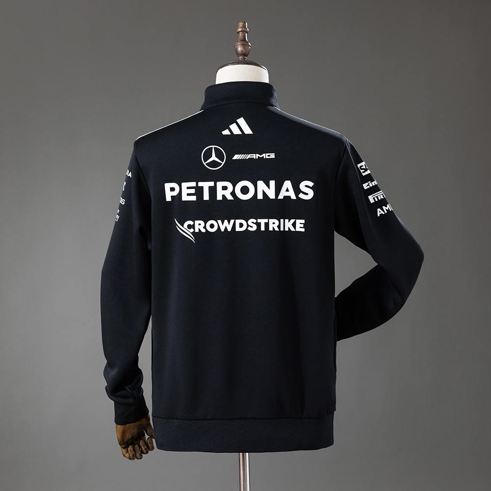 Mercedes-AMG Petronas F1 2026 Black Half-Zip Jacket Foto 2