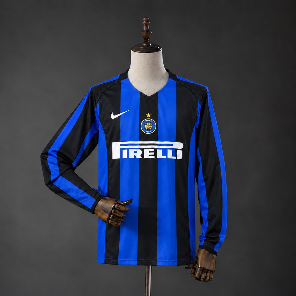 Inter Milan 04/05 Home Long Sleeves Retro Jersey