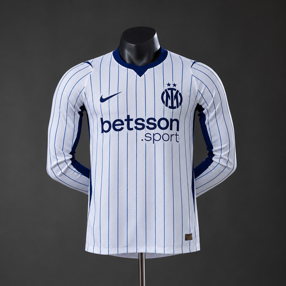 Inter Milan 26/27 Away Long Sleeve Jersey Player Version