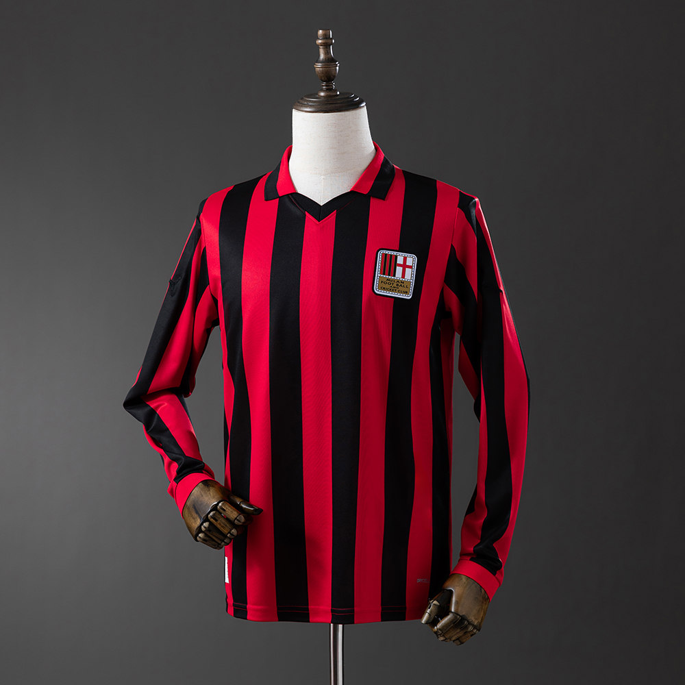 AC Milan 125th Anniversary Long Sleeve Commemorative Edition Jersey