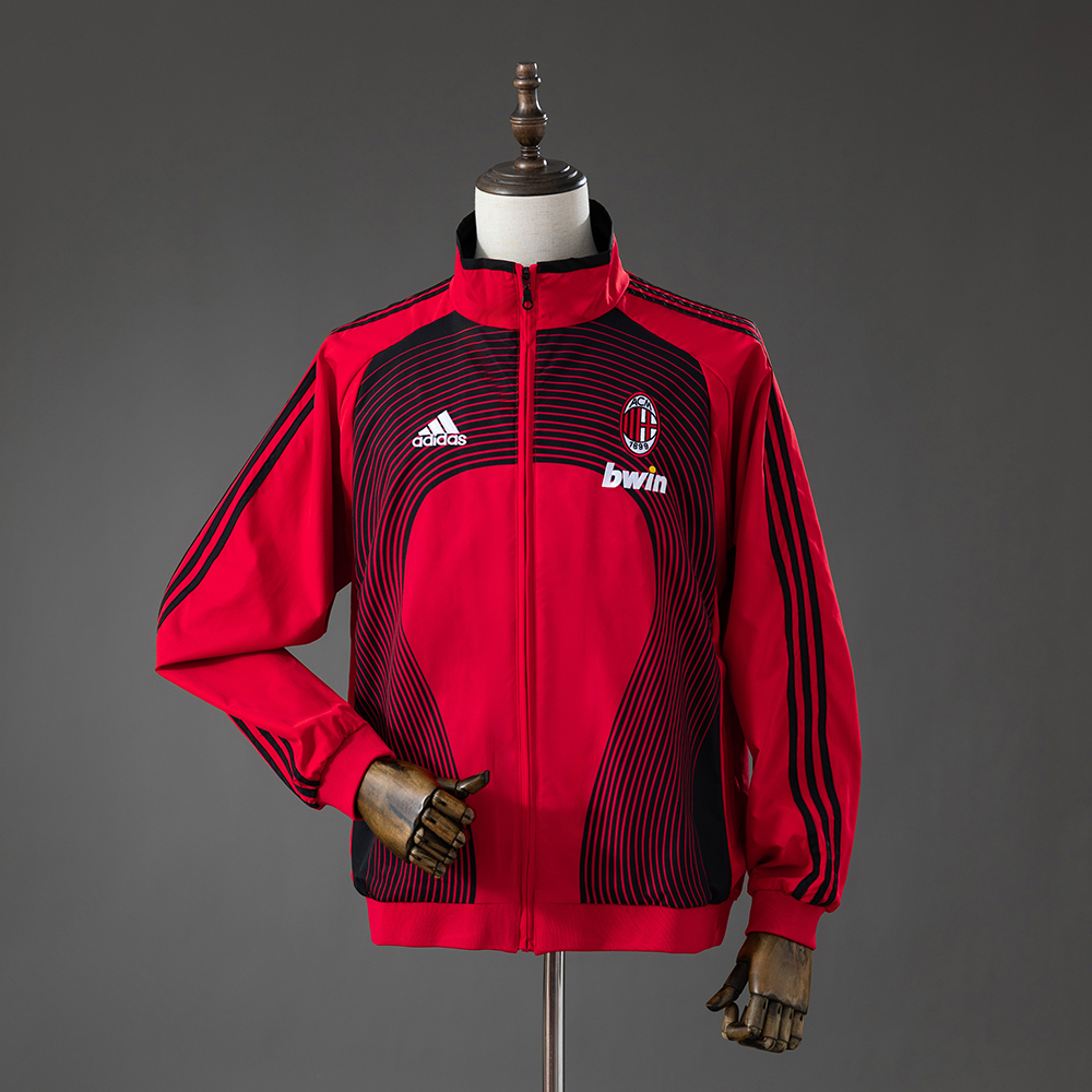 AC Milan 06/07 Training Windbreaker - Red