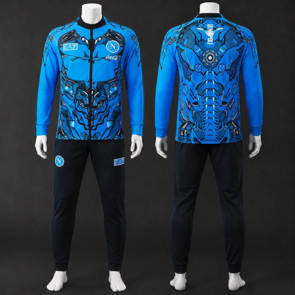 Napoli 25/26 Bright Blue Jacket Kit