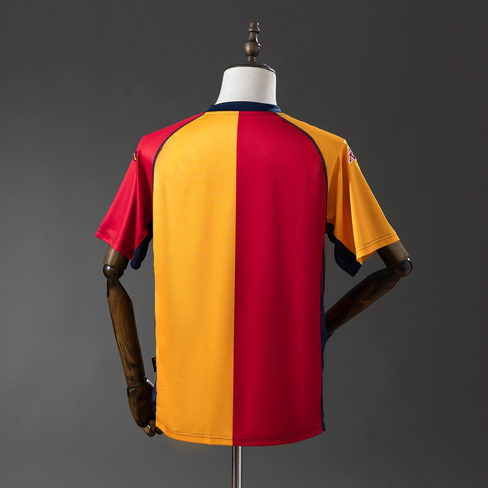 Roma 01/02 Home Retro Jersey Foto 2