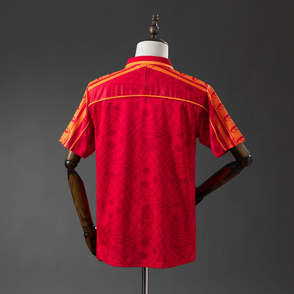 Roma 95/96 Home Retro Jersey Foto 2