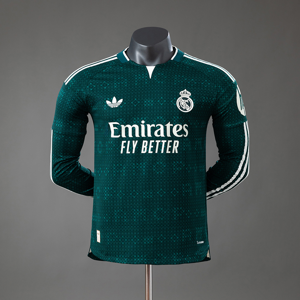 Real Madrid 26/27 Away Player Version Long Sleeve Jersey