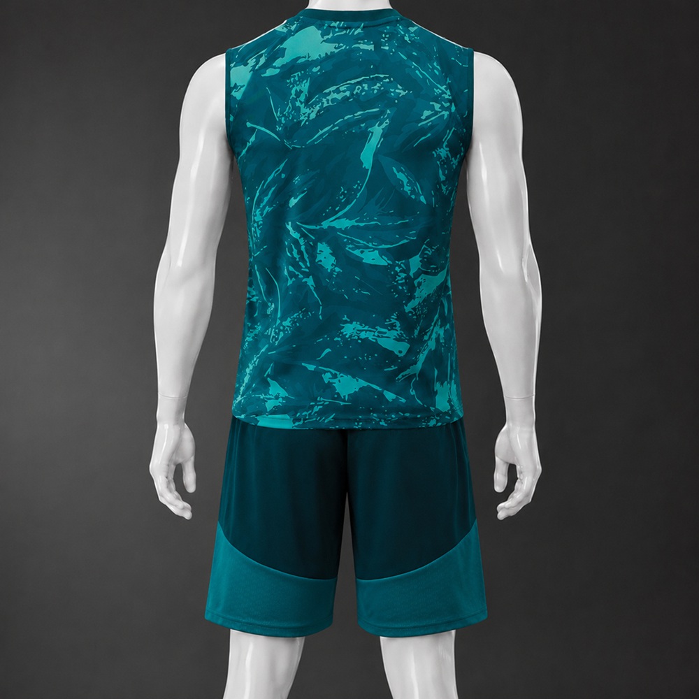 Real Madrid 26/27 Teal Green Training Vest kit Foto 2