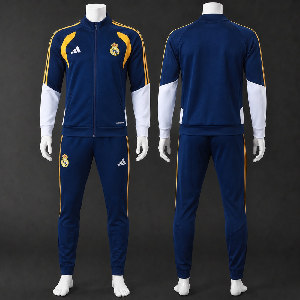 Real Madrid 26/27 Navy Blue Jacket Kit