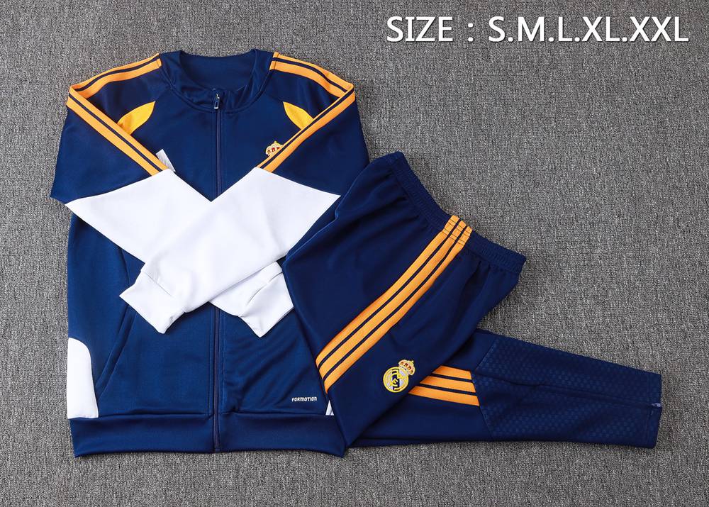 Real Madrid 26/27 Navy Blue Jacket Kit Foto 2