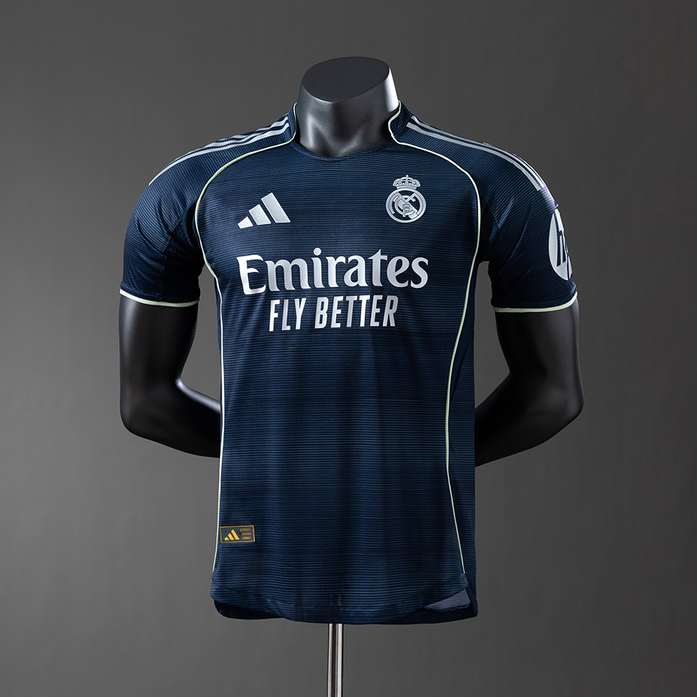 Real Madrid 25/26 Player Version Away Jersey