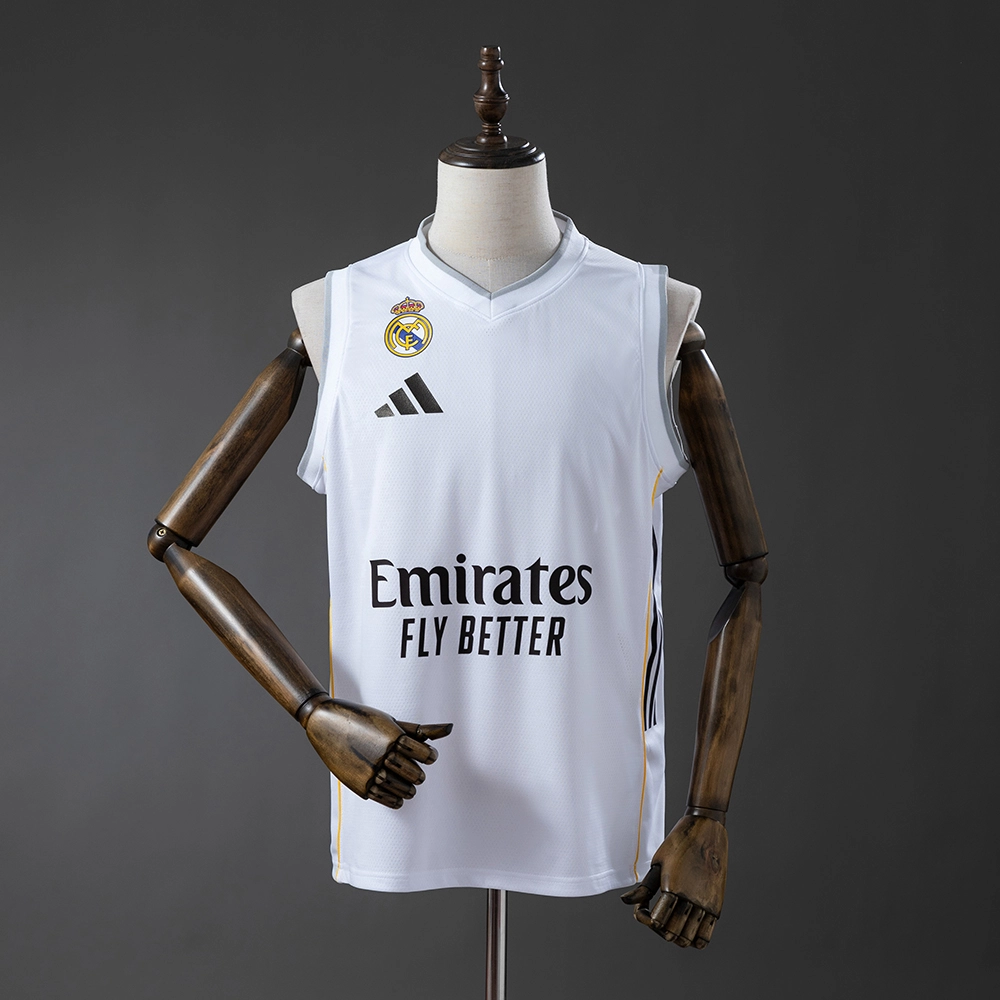 Real Madrid 25/26 Home Basketball Jersey