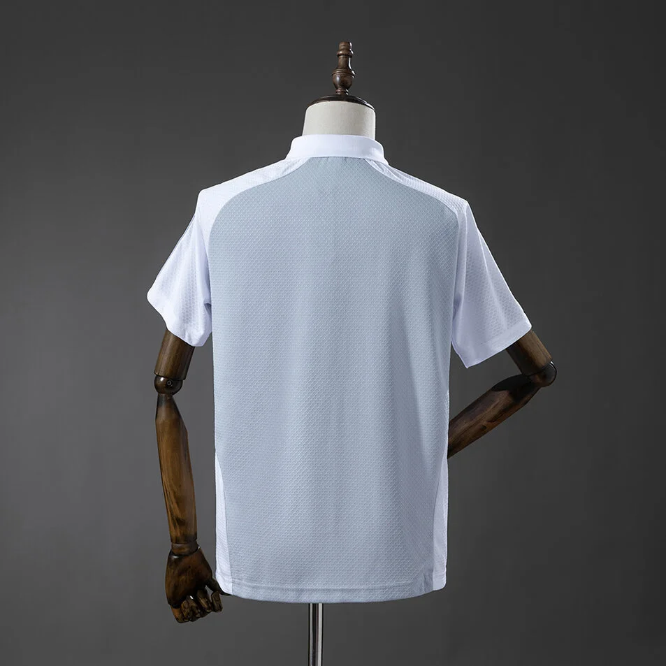 Real Madrid 25/26 POLO Grey & White Foto 2