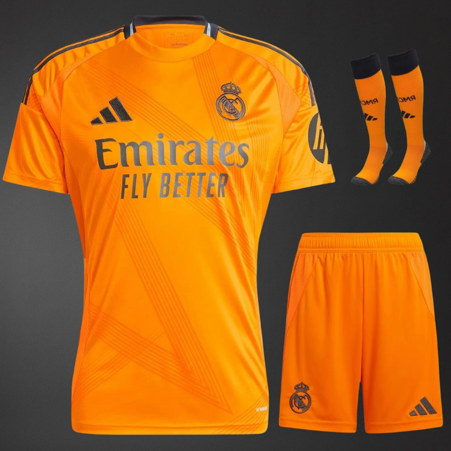 Real Madrid 24/25 Away Full kids kit Jersey