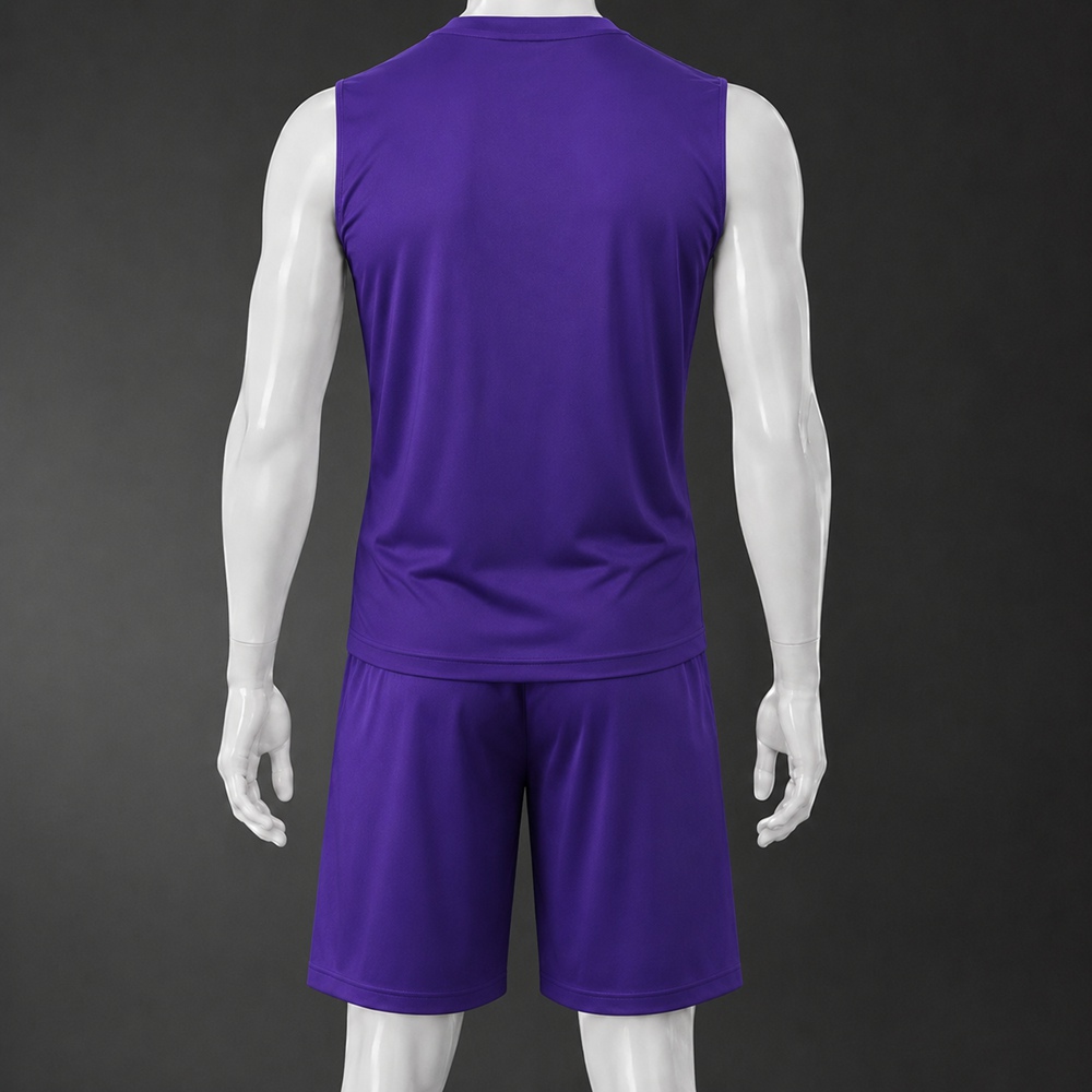 Real Madrid 25/26 Purple Training Vest kit Foto 2