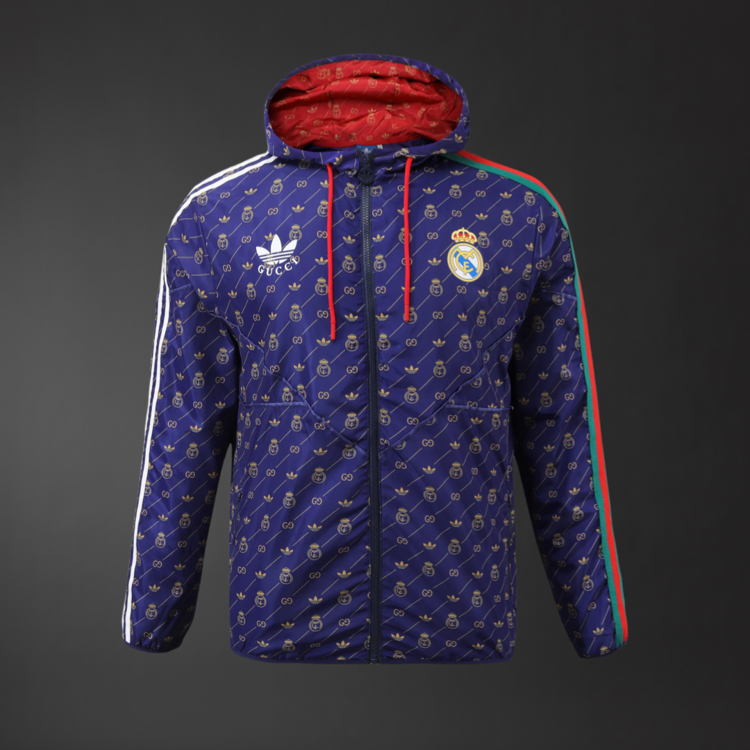 Real Madrid x Gucci Co-branded 25/26 Adult Windbreaker