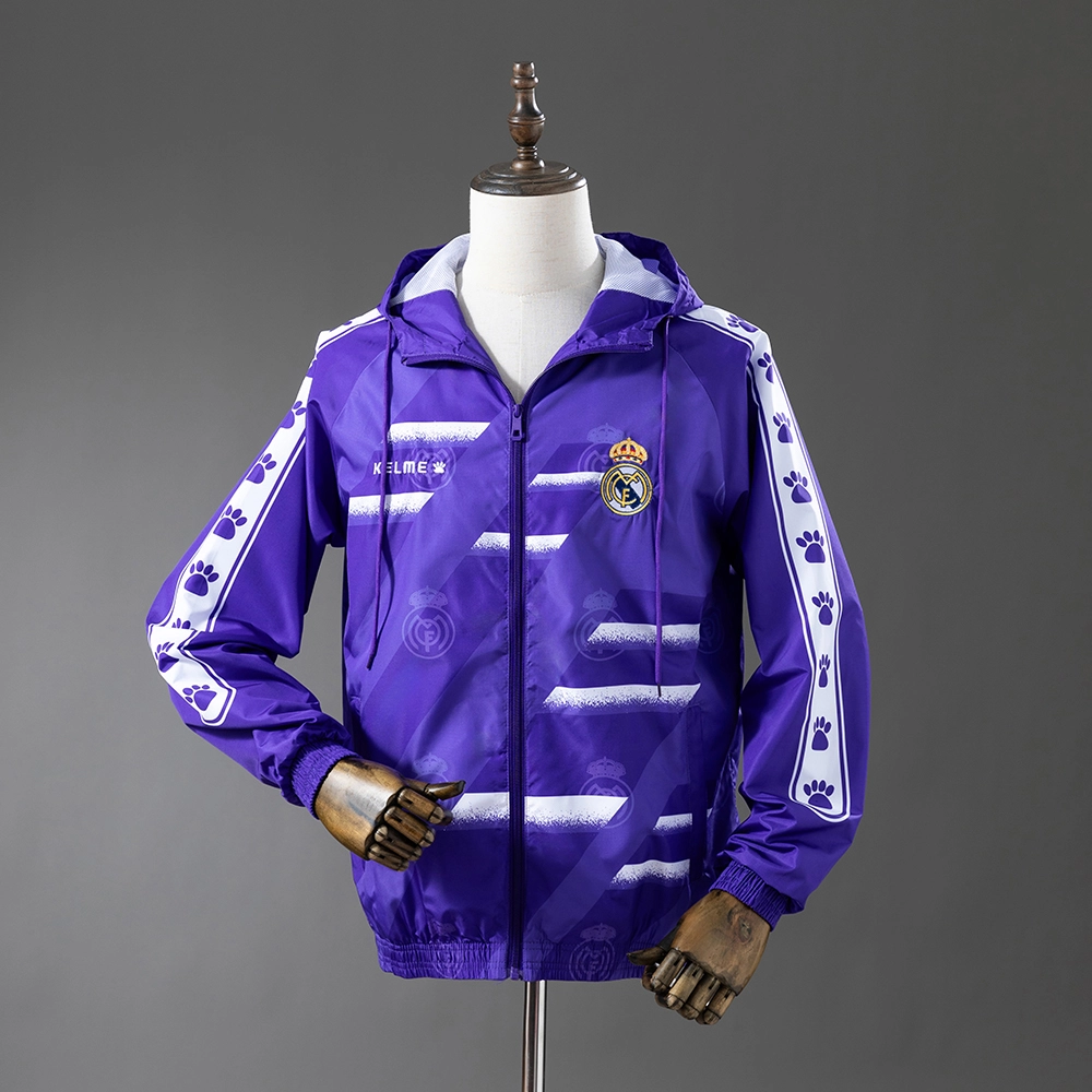 Real Madrid Retro Windbreaker