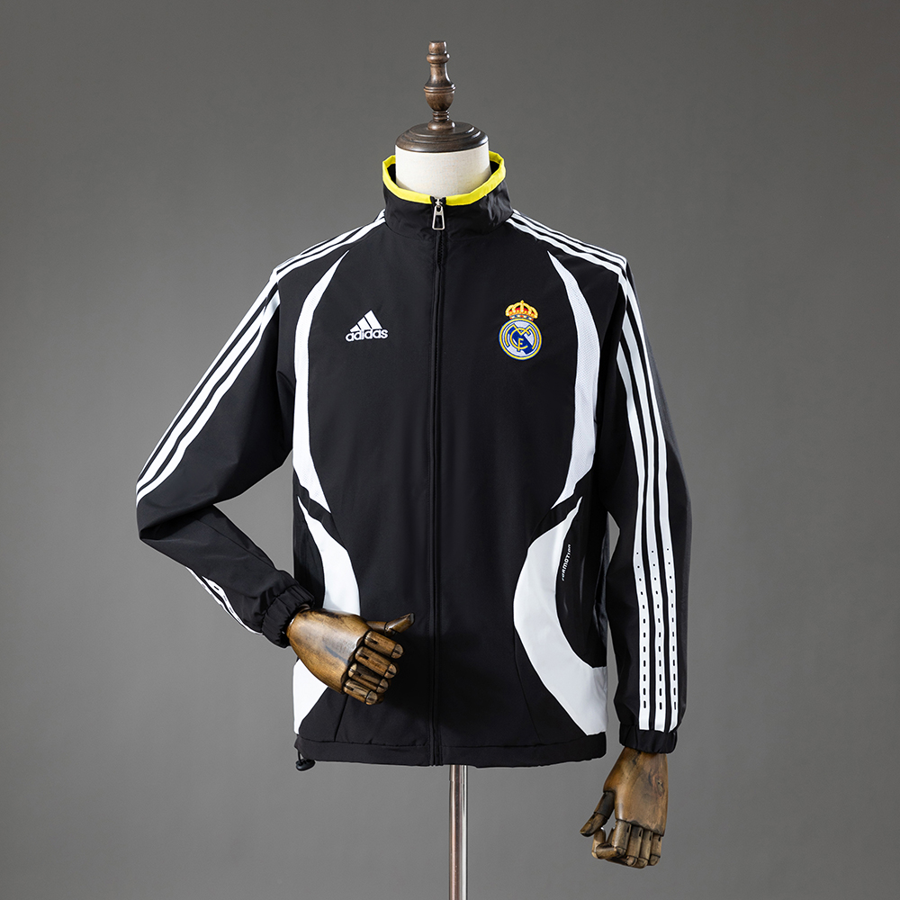 Real Madrid 06/07 Windbreaker-Black