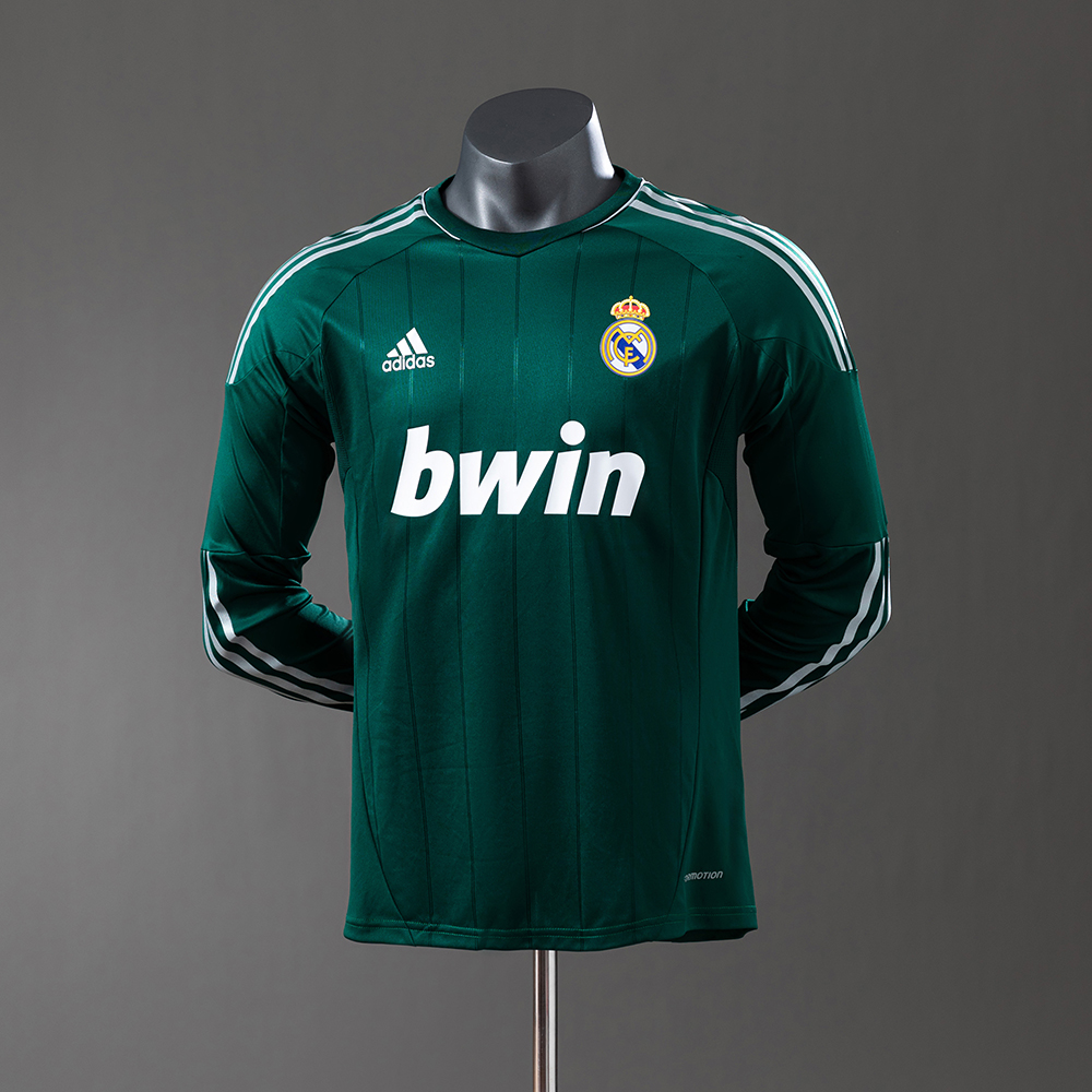 Real Madrid 12/13 Third Away Long Sleeve Player Version Retro Jersey