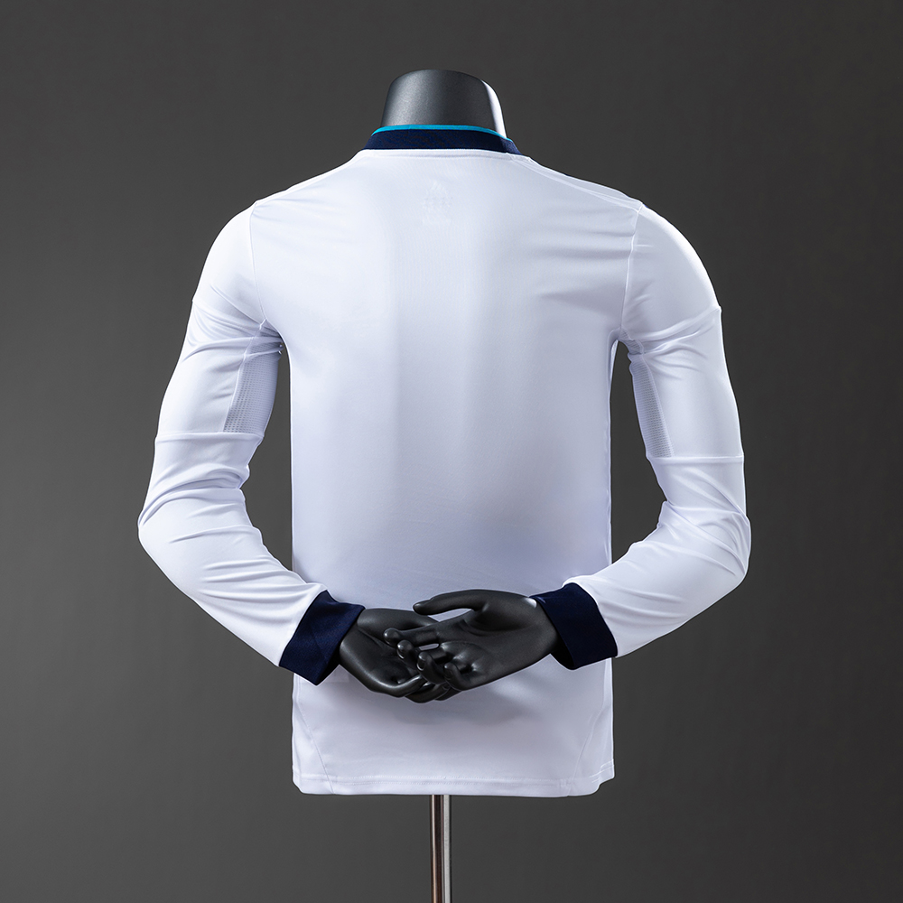 Real Madrid 12/13 Home Long Sleeve Player Version Retro Jersey Foto 2