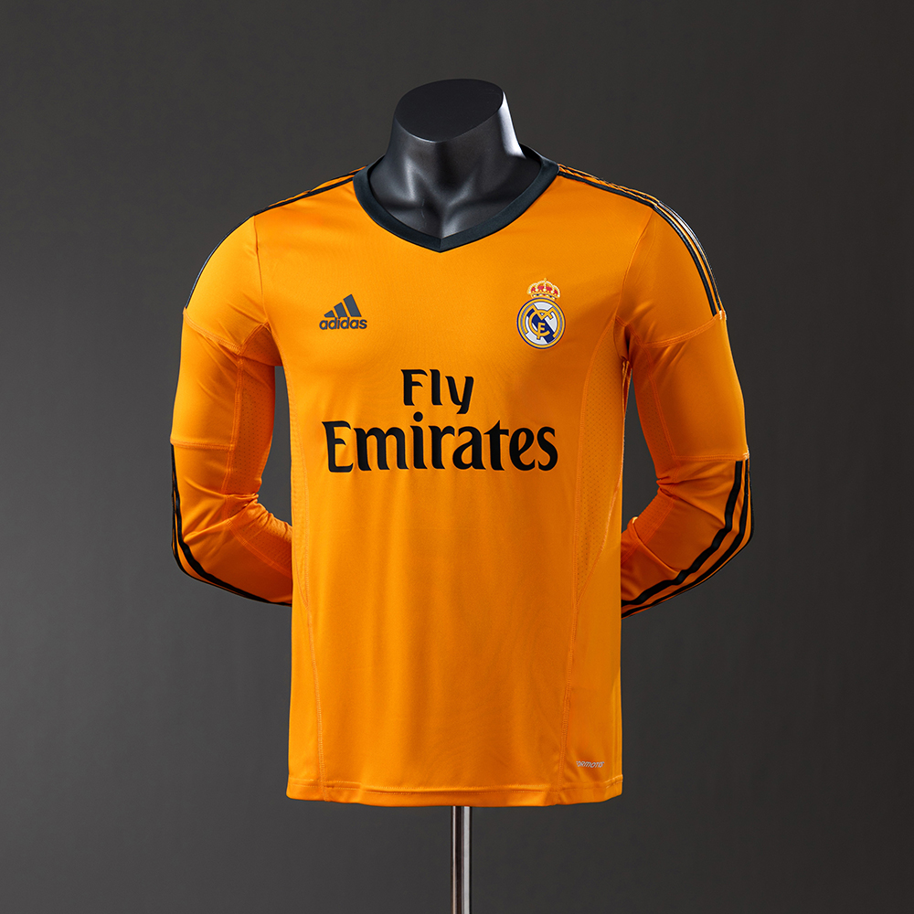 Real Madrid 13/14 Third Away Long Sleeve Player Version Retro Jersey