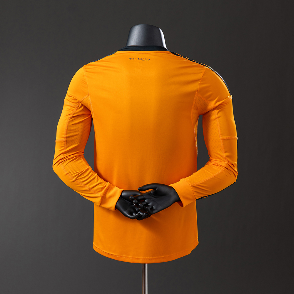 Real Madrid 13/14 Third Away Long Sleeve Player Version Retro Jersey Foto 2