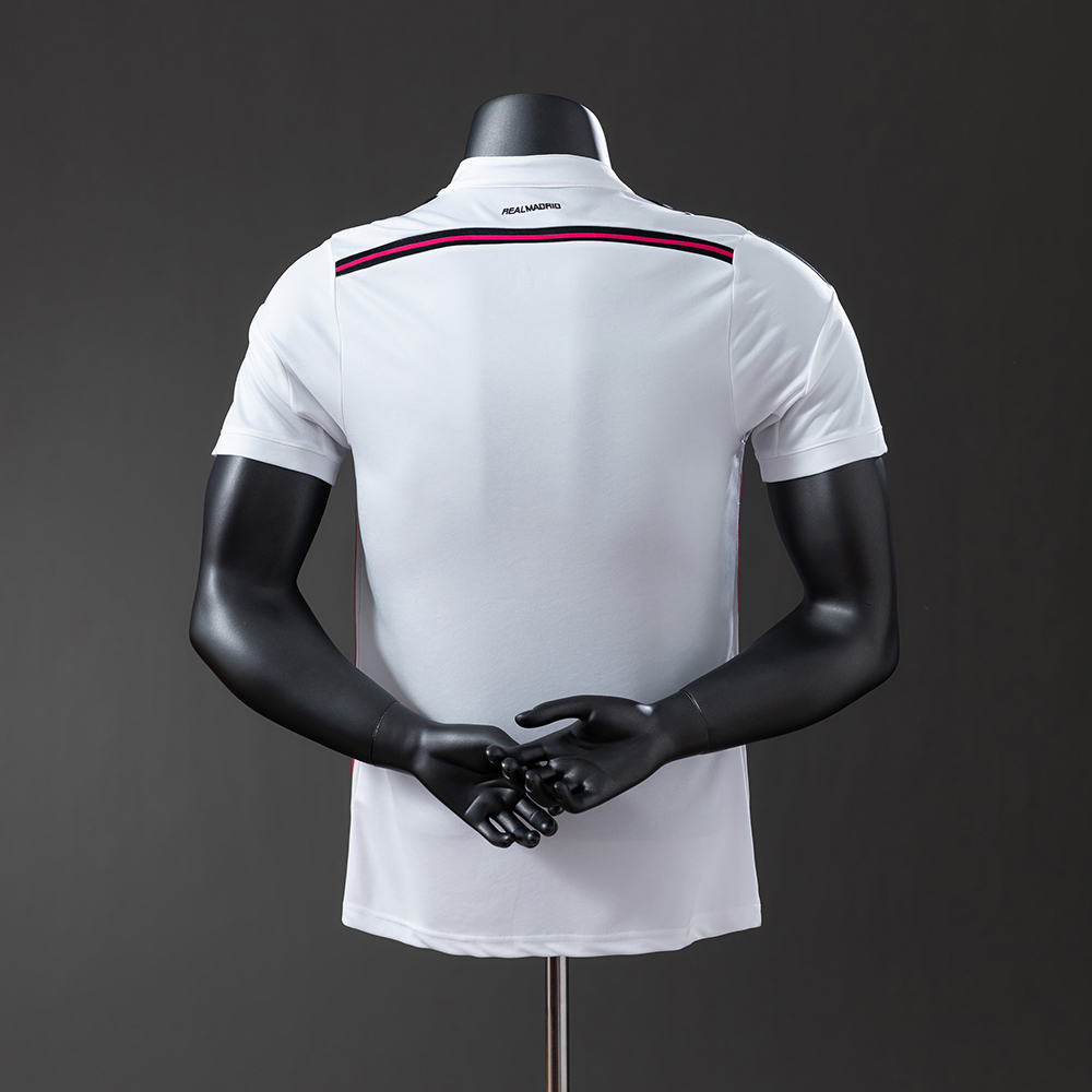 Real Madrid 14/15 Home Player Version Retro Jersey Foto 2