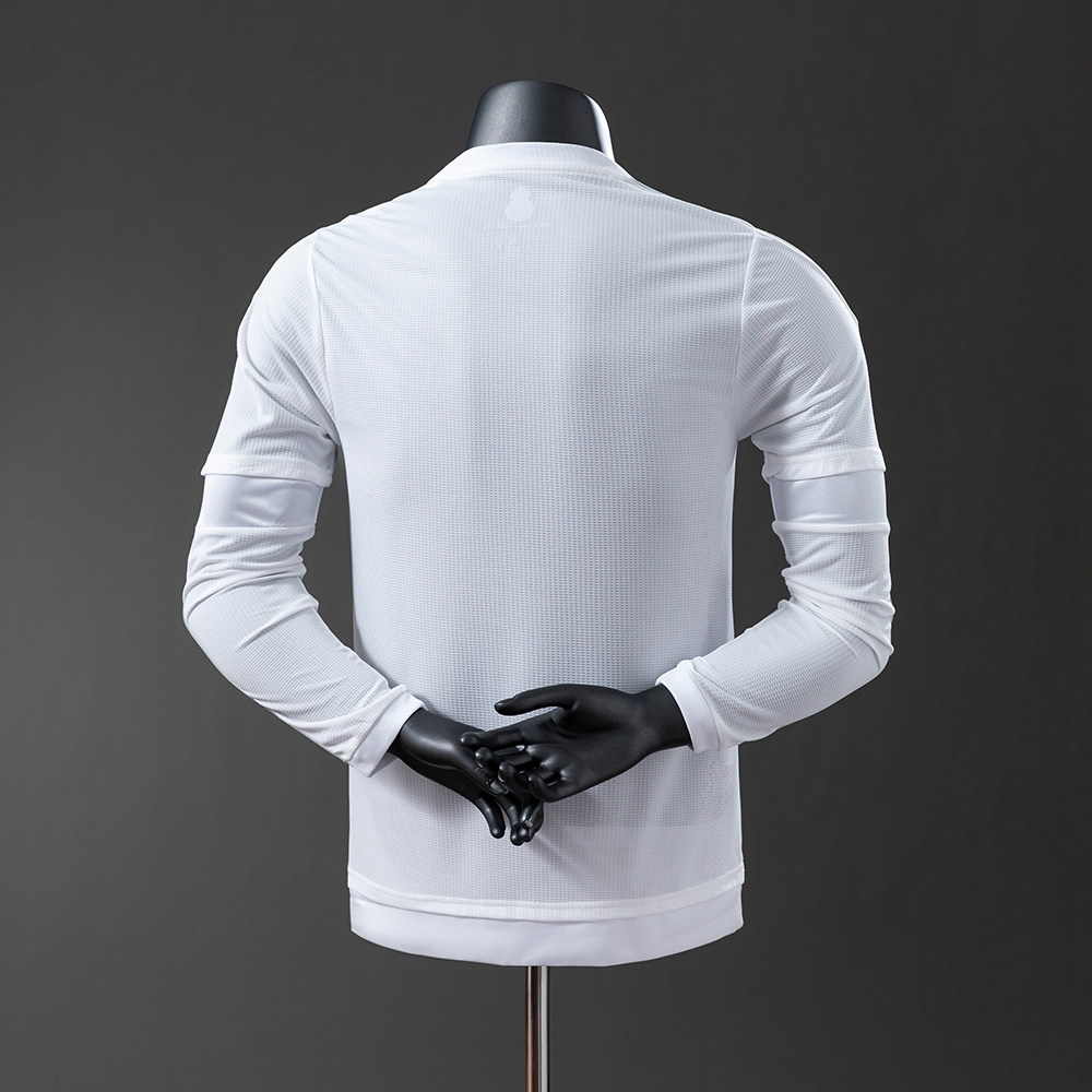 Real Madrid 15/16 Home Long Sleeve Player Version Retro Jersey Foto 2