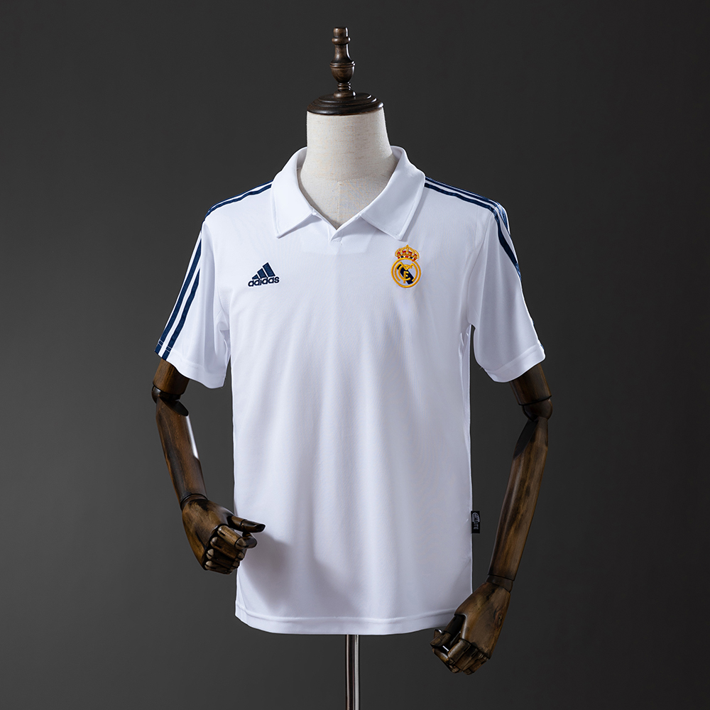 Real Madrid 01/02 Home (UEFA Champions League) Retro Jersey