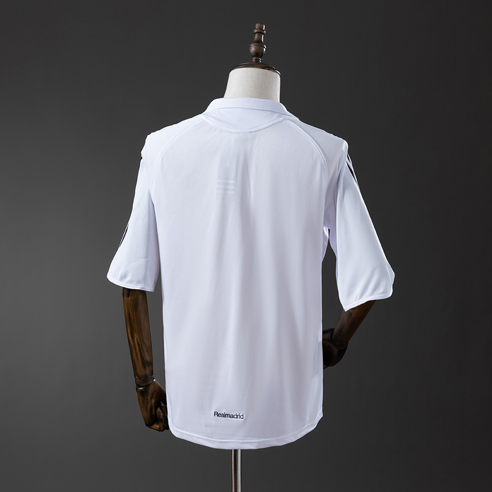 Real Madrid 05/06 Home Retro Jersey Foto 2