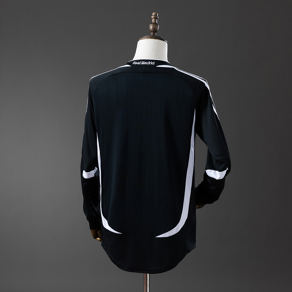 Real Madrid 06/07 Third Long Sleeve Retro Jersey Foto 2