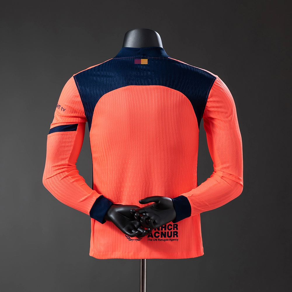 Barcelona 25/26 Player Version Third Long Sleeve Jersey Foto 2