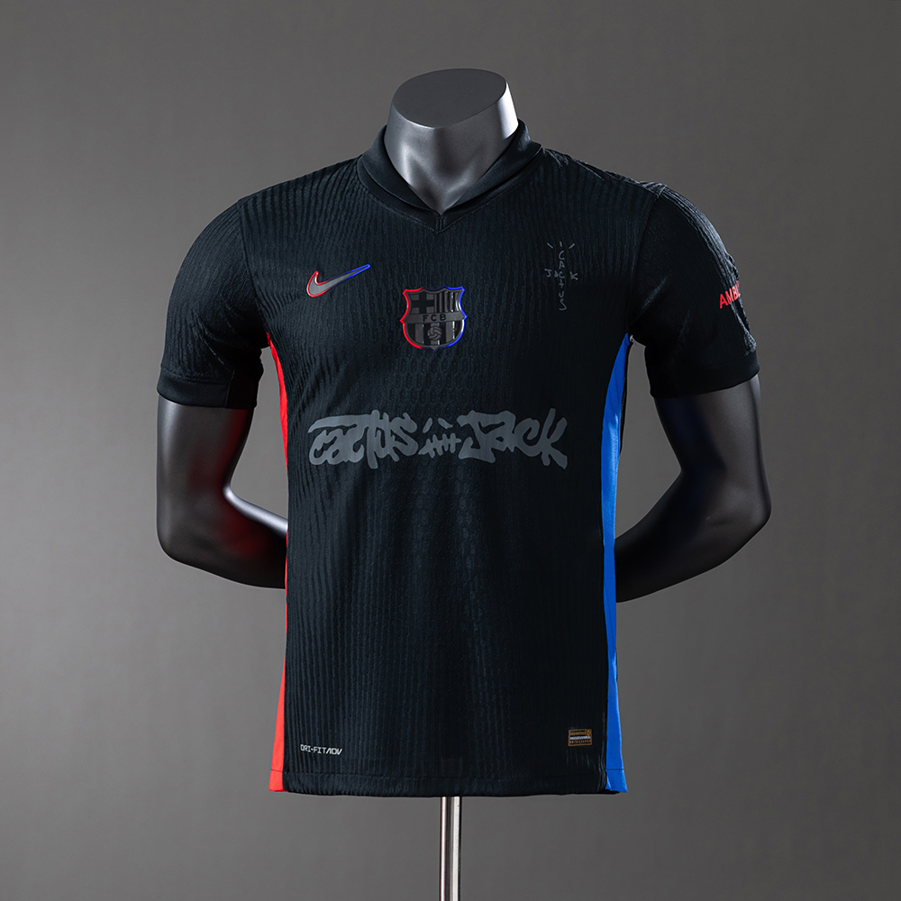 Barcelona 24/25 Away x Travis Scott Player Version Jersey