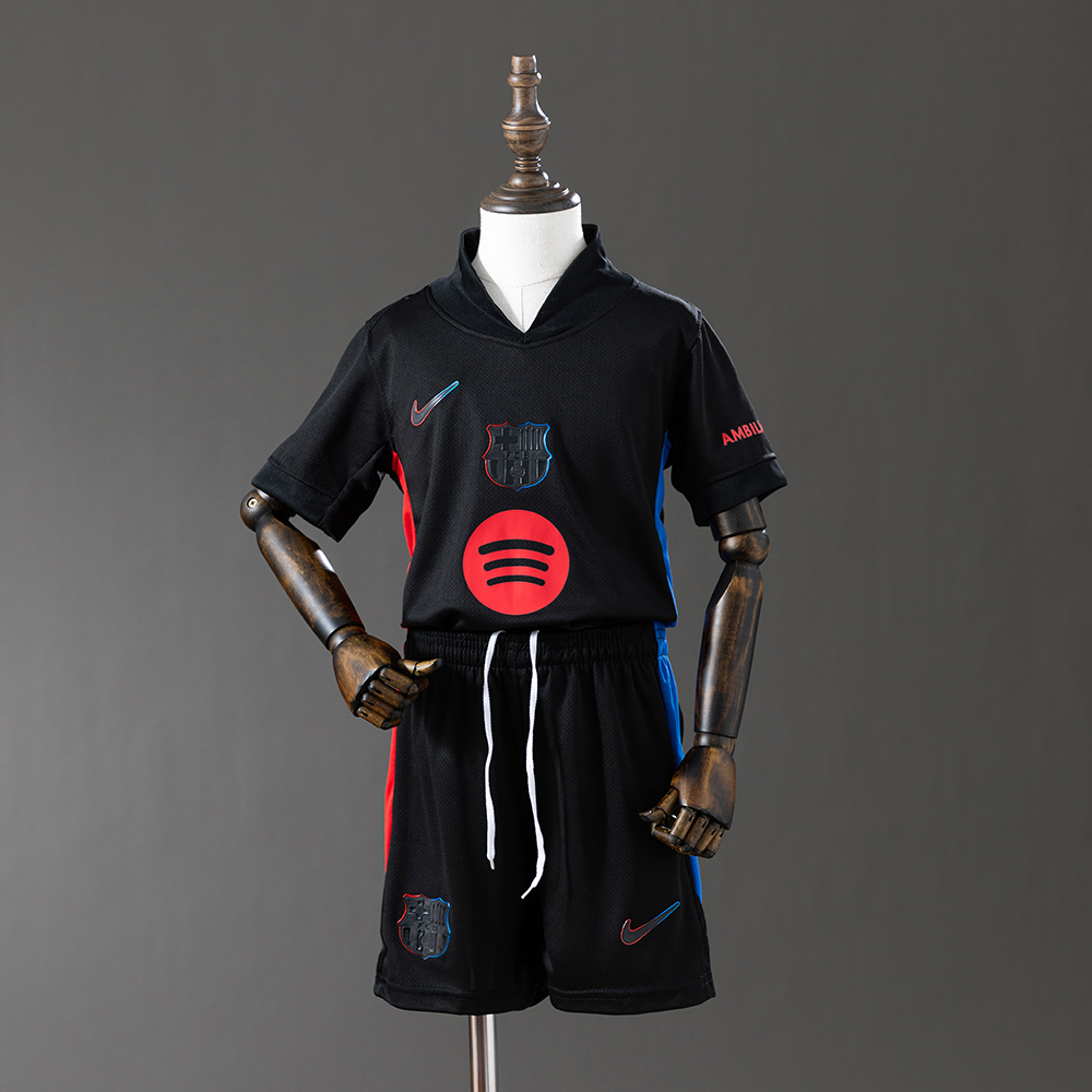 Barcelona 24/25 Away Full kids kit Jersey