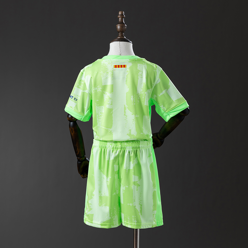 Barcelona 24/25 Third Away Full kids kit Jersey Foto 2