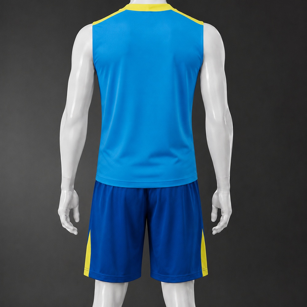 Barcelona 26/27 Blue Yellow Training Vest kit Foto 2