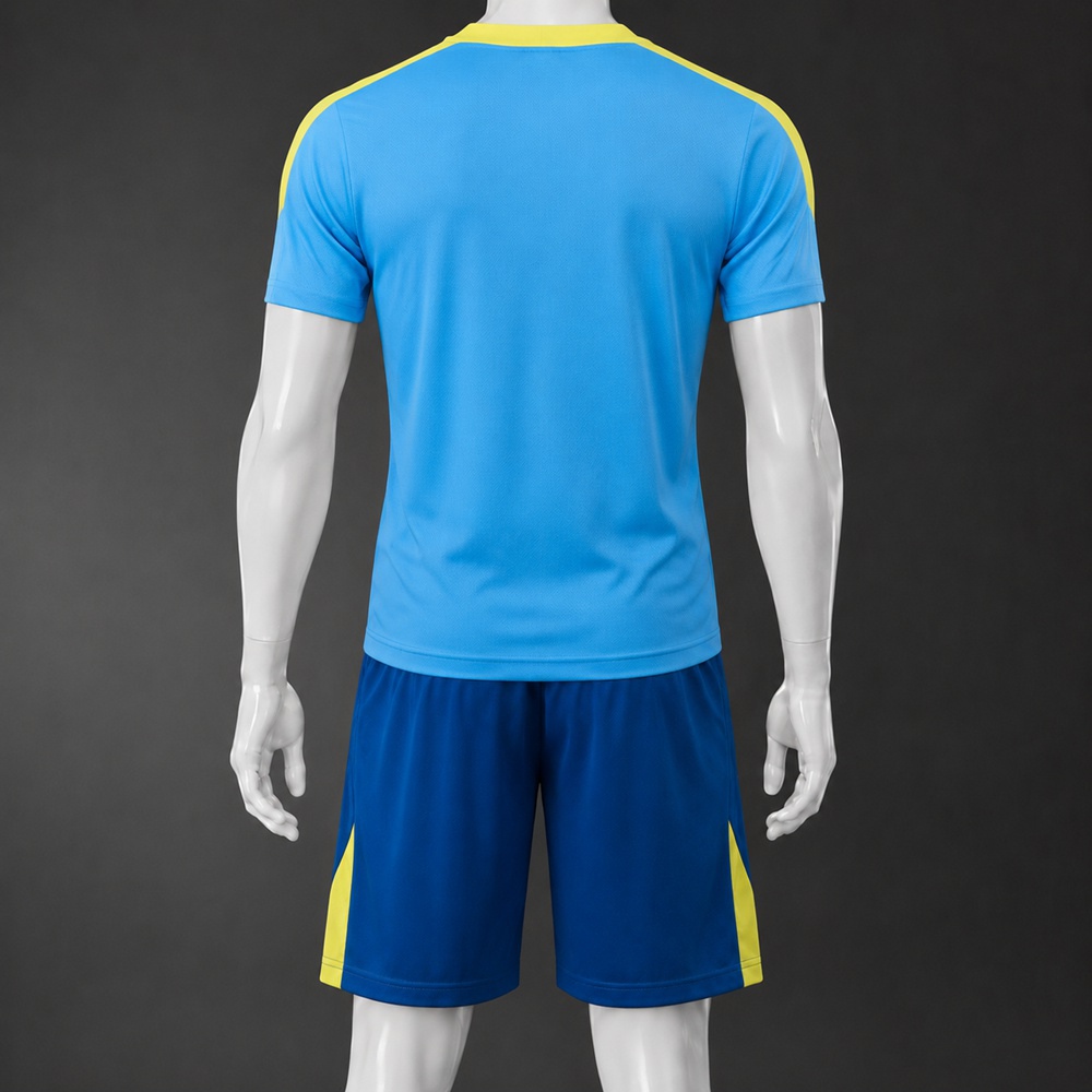 Barcelona 26/27 Light Blue Blue Short Sleeve Short Set Foto 2