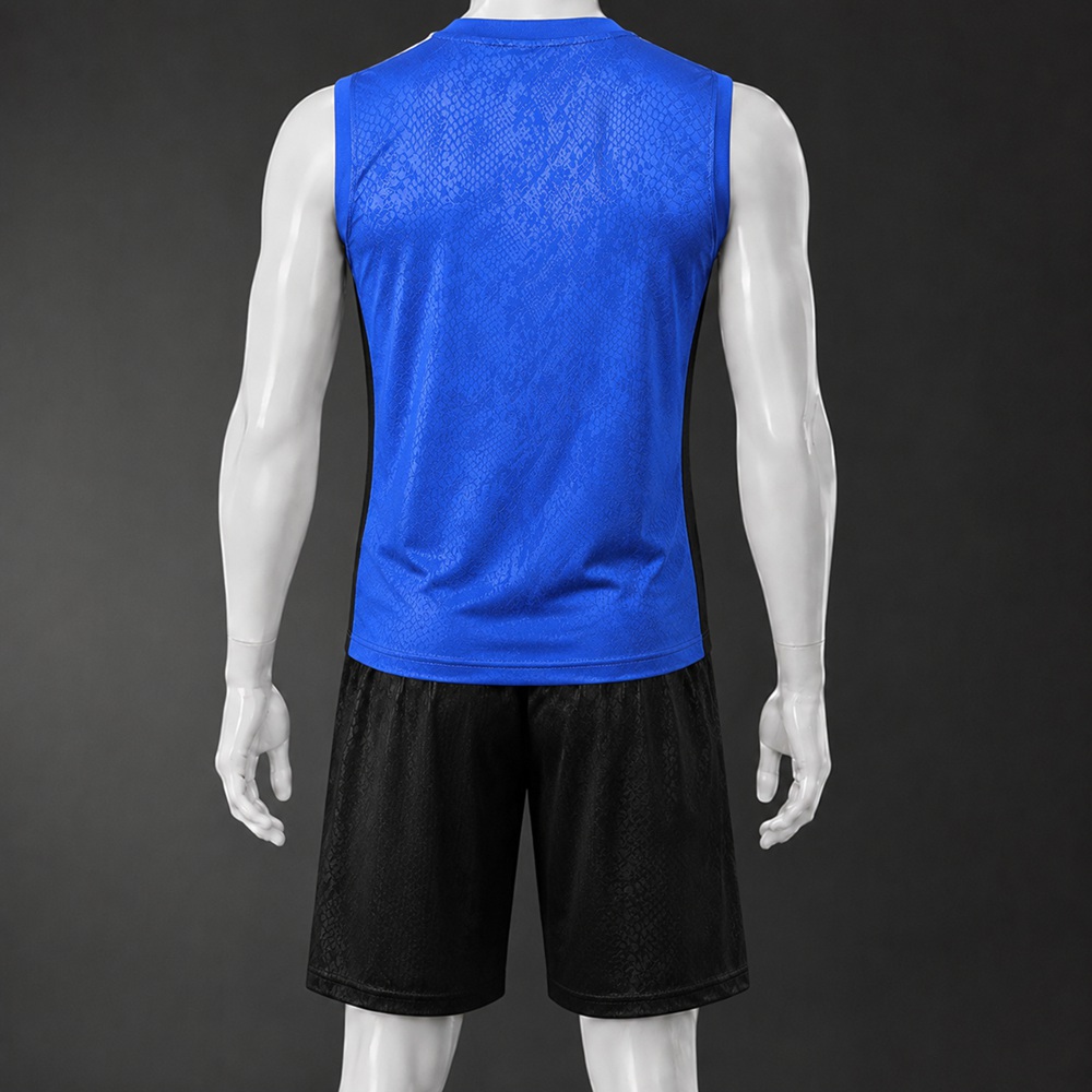 Barcelona 25/26 Blue Black Training Vest kit Foto 2