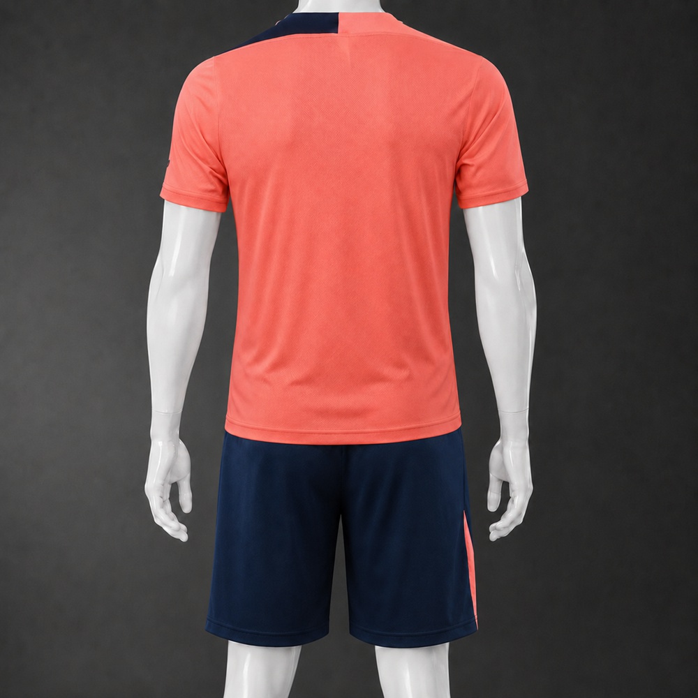 Barcelona 25/26 Coral Navy Short Sleeve Short Set Foto 2