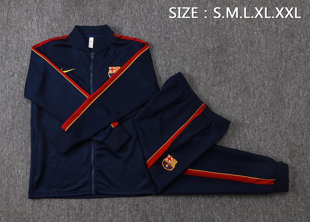 Barcelona 26/27 Navy Red Jacket Kit Foto 2
