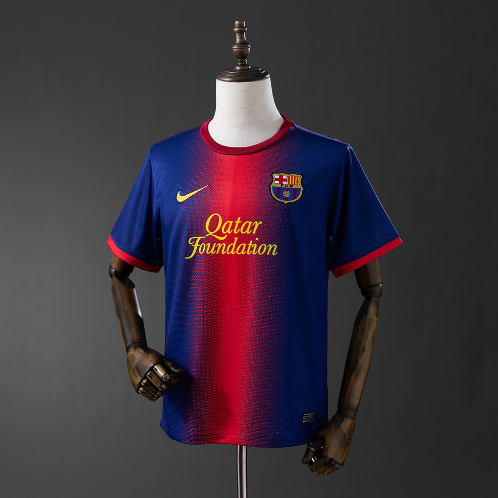 Barcelona 12/13 Home Retro Jersey