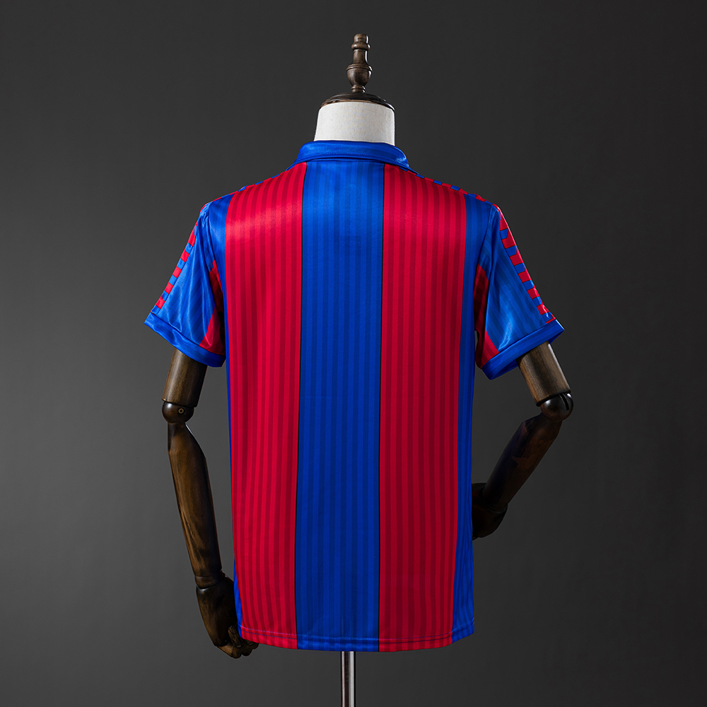 Barcelona 89/92 Home Retro Jersey Foto 2