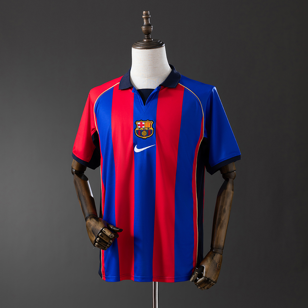 Barcelona 01/02 Home Retro Jersey