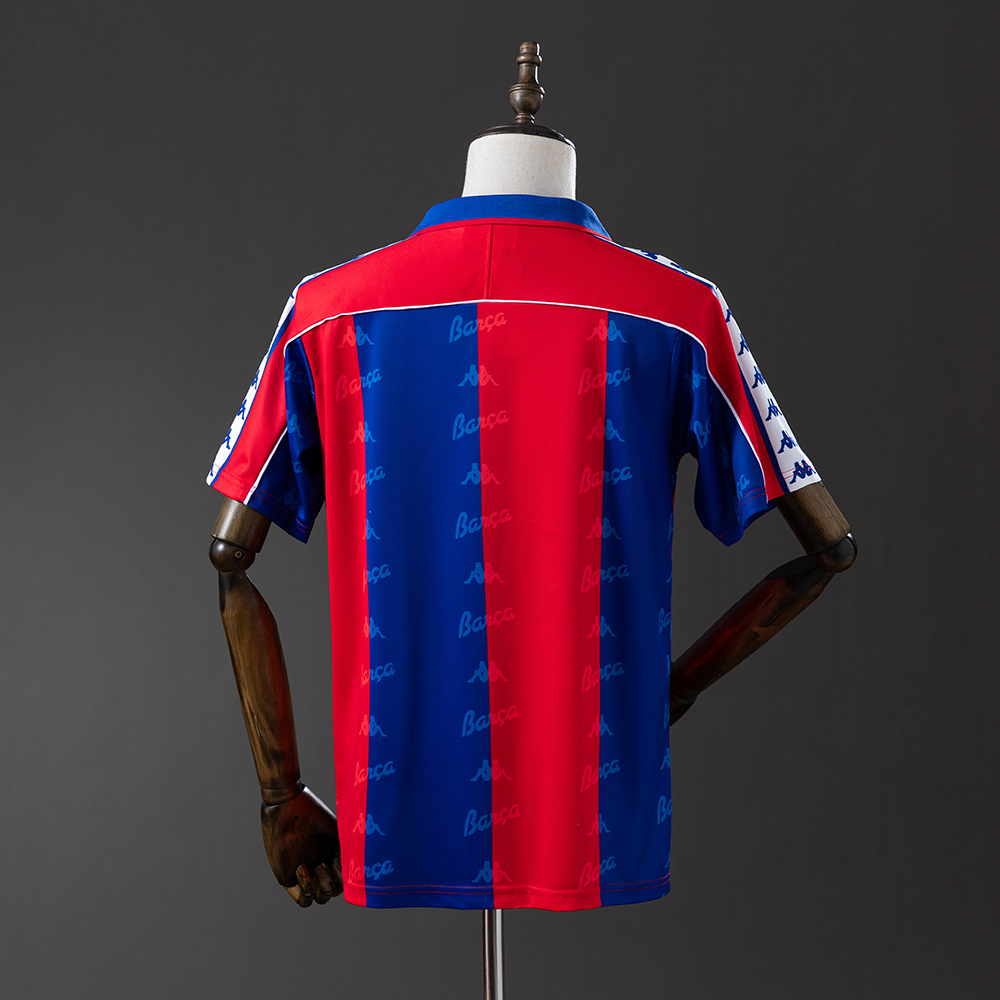 Barcelona 92/95 Home Retro Jersey Foto 2
