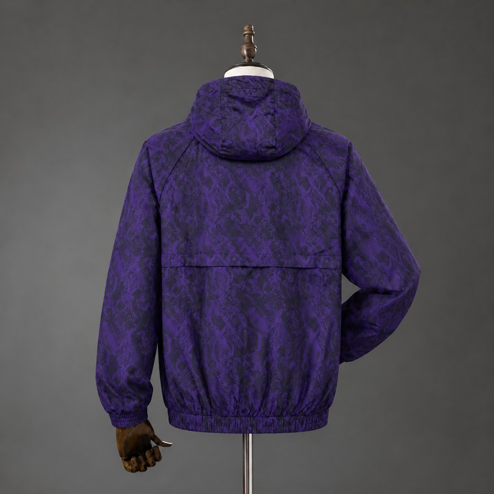 Barcelona 26/27 Full Zip Jacket - Dark Purple Foto 2