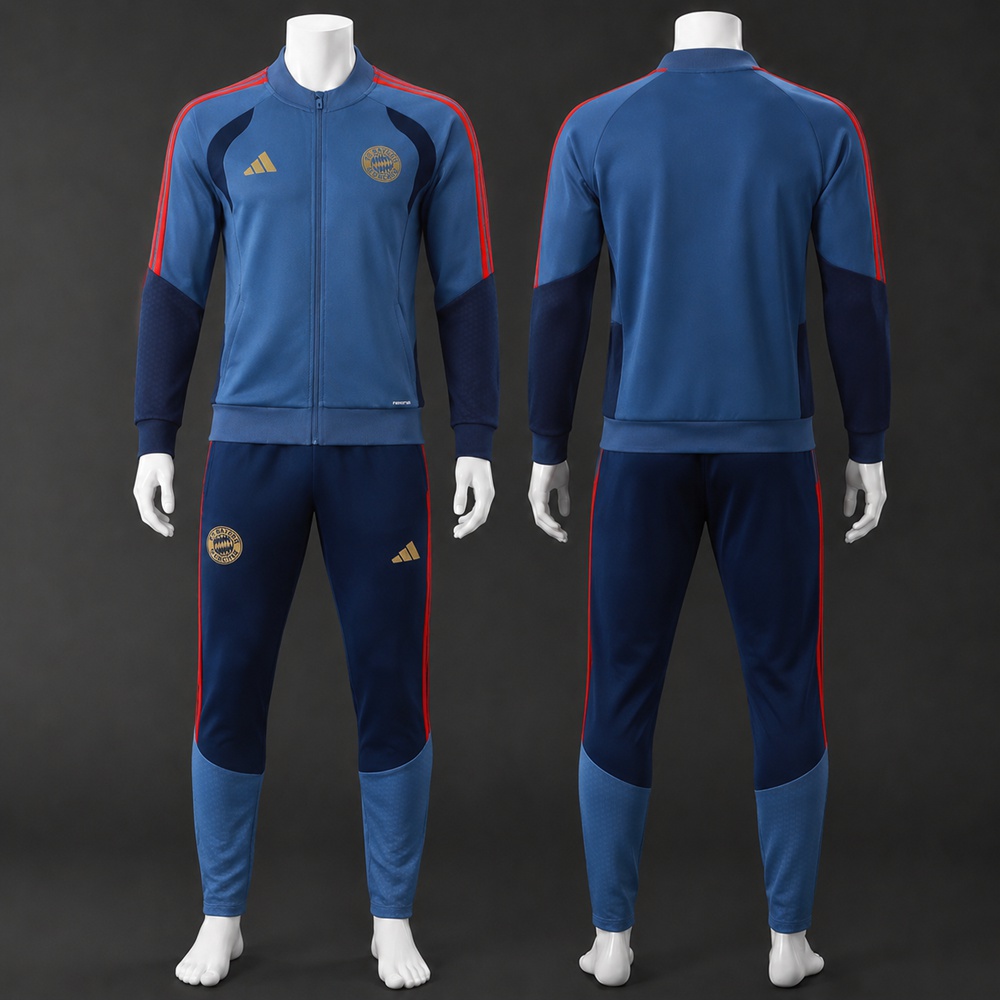 Bayern Munich 26/27 Blue Navy  Jacket Kit