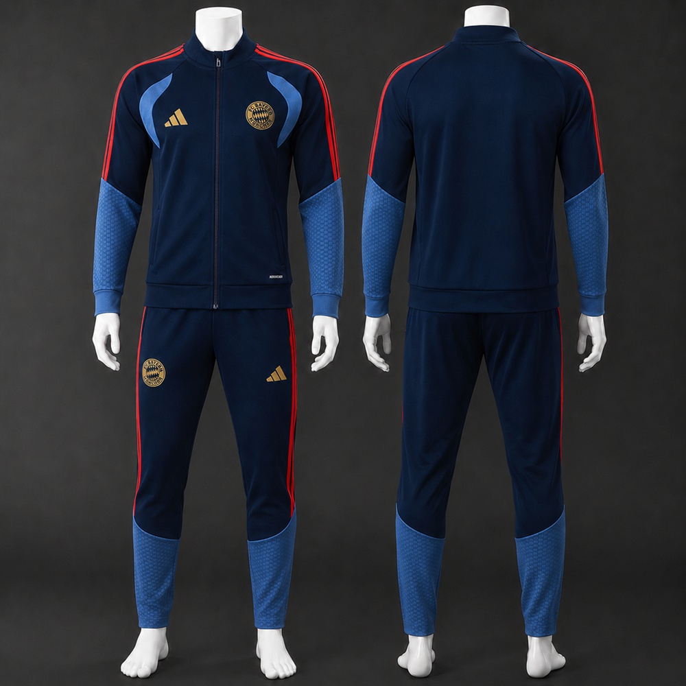 Bayern Munich 26/27 Navy Blue Jacket Kit