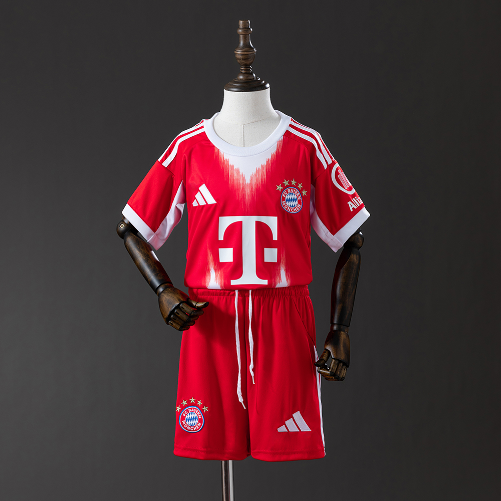 Bayern Munich 25/26 Home Full Kids Kit Jersey
