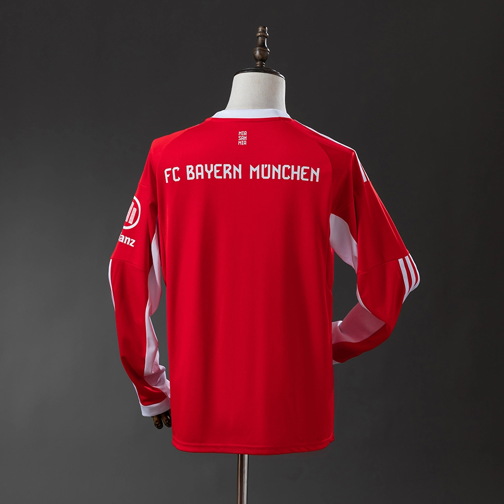 Bayern Munich 25/26 Home Long Sleeve Jersey Foto 2